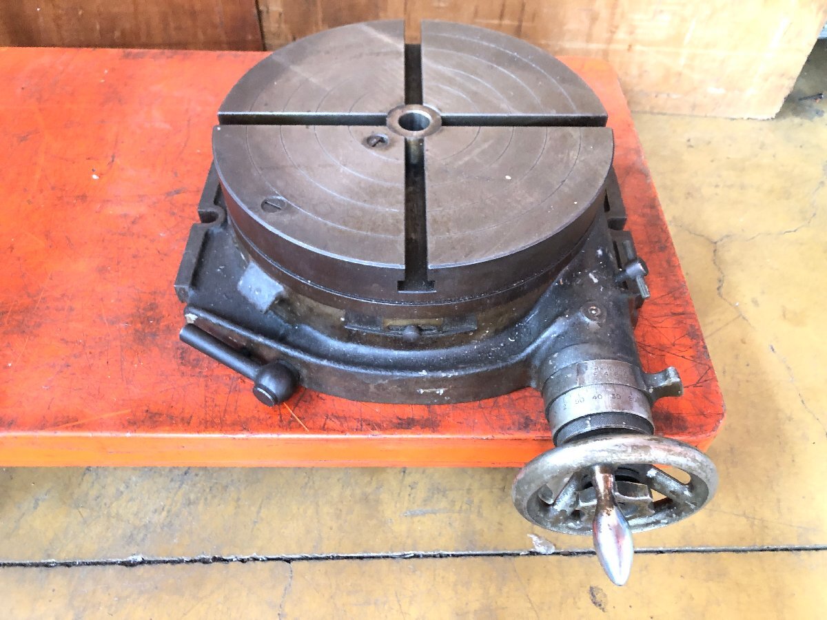 ◇津田駒 サーキュラーテーブル 300-CTK Z063064 A1 引取限定(群馬県倉庫渡し)◆小林機械◆☆拍卖