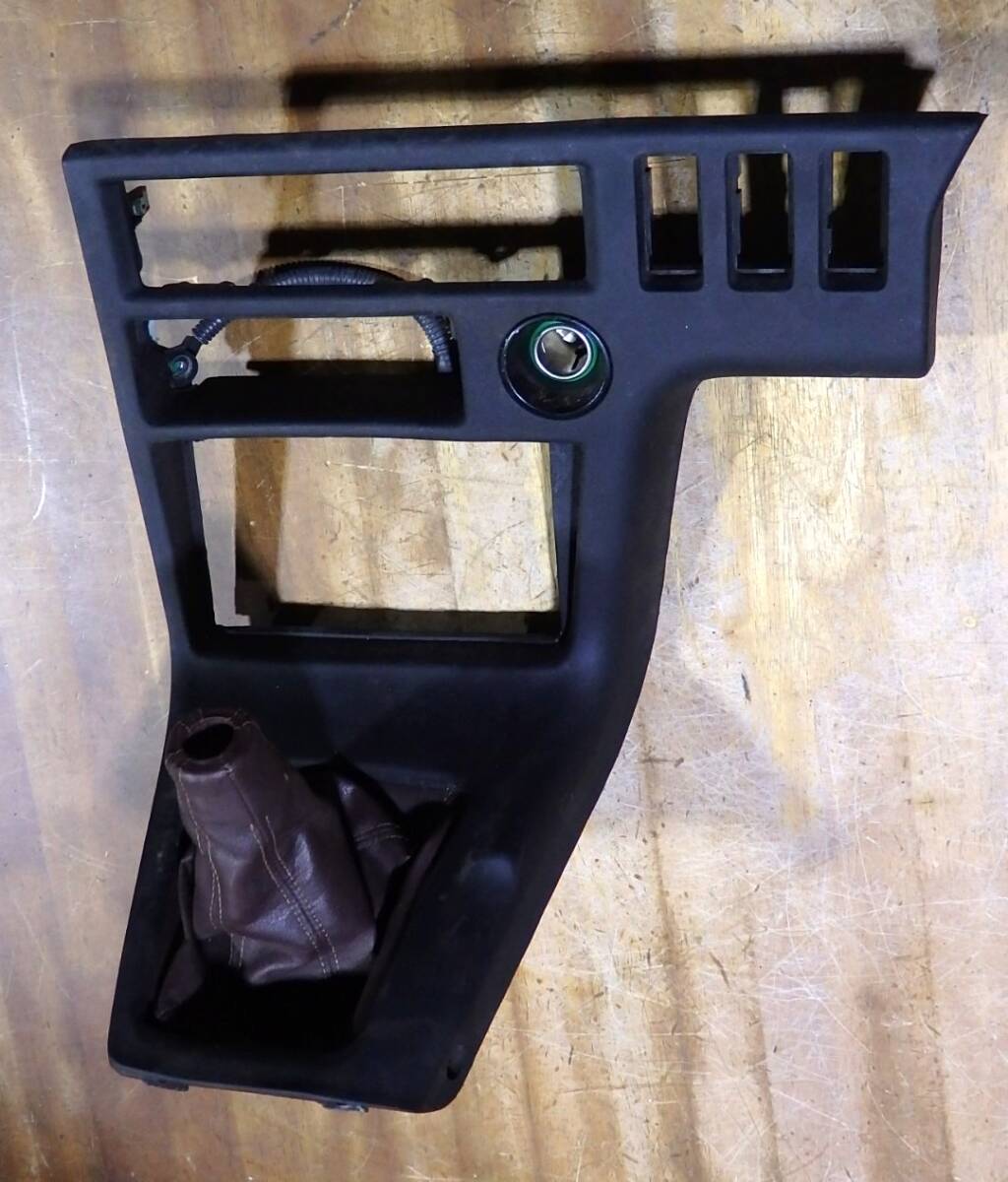 トヨタ GA70 70スープラ 5MT 前期 純正 センター オーディオ コンソール クラスターリッド 枠 シフト パネル ブーツ 内装 GA70H JZA70 MA70拍卖