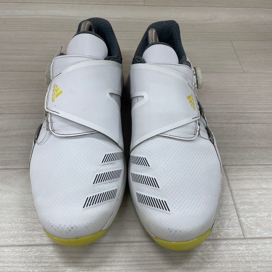 【B810-11】adidas ゴルフシューズ 24.5㎝拍卖