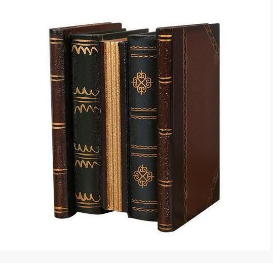 新入荷ブック型収納ボックス レトロ アンティーク 小物入れ 雑貨 洋書 古書 本型 ディスプレイ ジュエリー拍卖