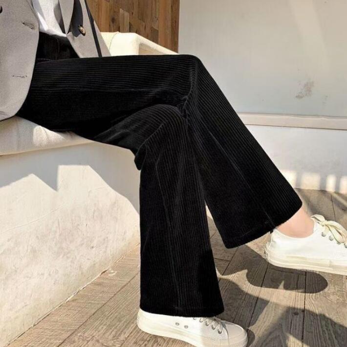 新入荷推薦ガウチョパンツ レディース ワイドパンツ コーデュロイ ボトムス 暖かい 裏起毛 肌触り 美脚 秋冬拍卖
