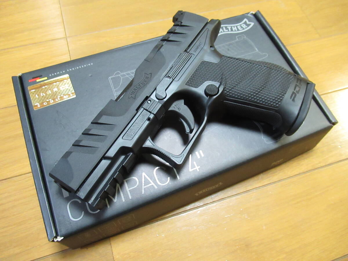 UMAREX/VFC WALTHER PDP COMPACT 4インチ 中古品 正規ライセンスモデル ガス漏れなし 元箱・取説付属 サバゲー・コレクションに最適拍卖