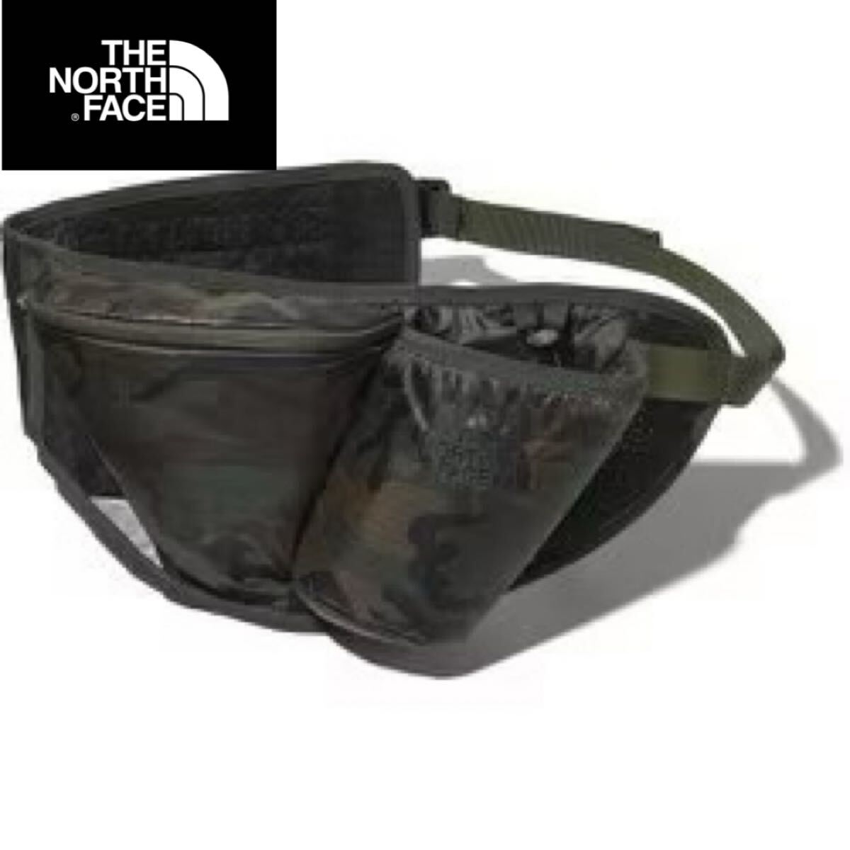 THE NORTH FACE ノースフェイス ランニングポーチ ウエストポーチウエストバッグ ボトルポーチ マラソン トレイルラン拍卖