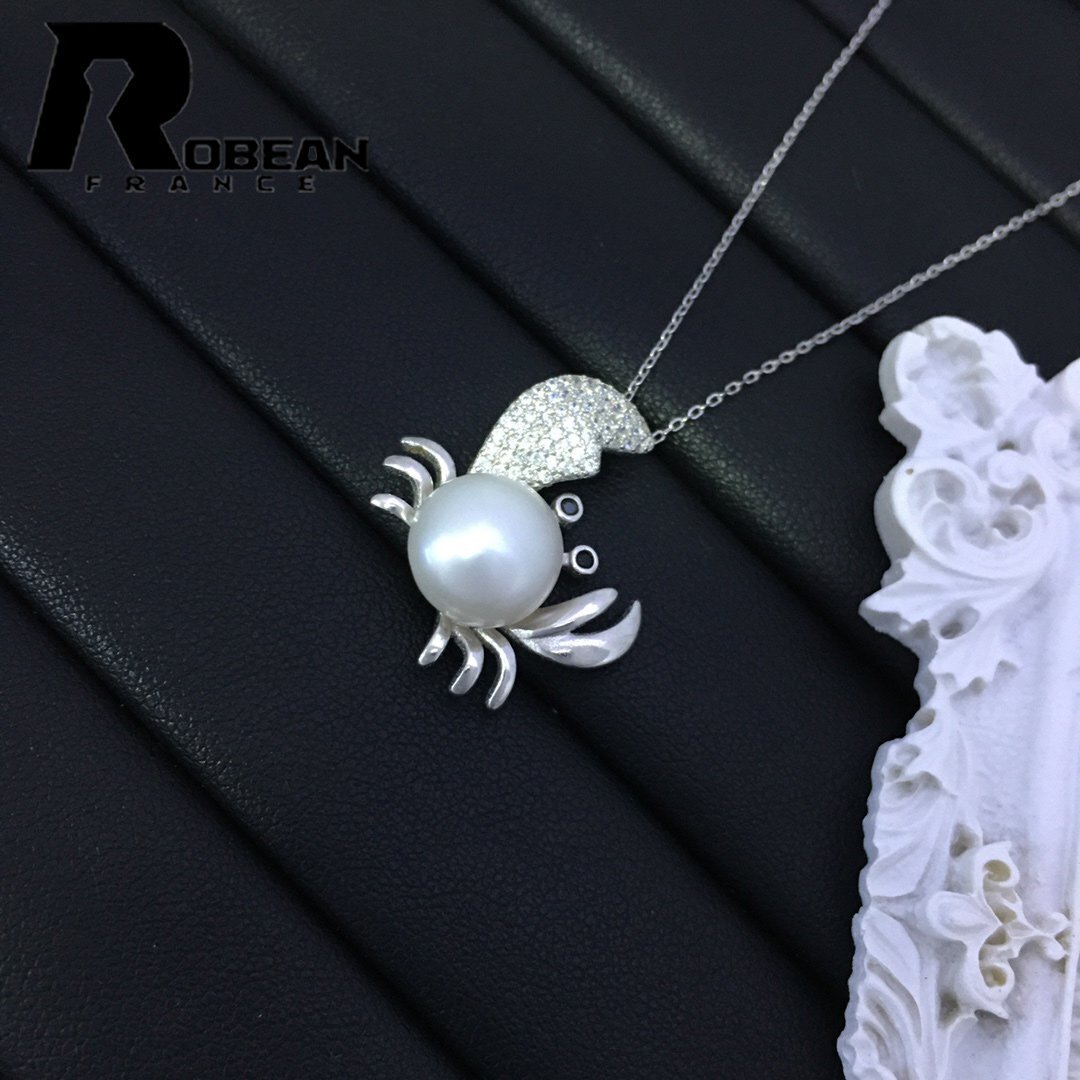 上級 EU製 定価5万円★ROBEAN・淡水真珠・ペンダント★天然パール パワーストーン s925 アコヤ真珠 本真珠 オシャレ 10-11mm P11121836拍卖