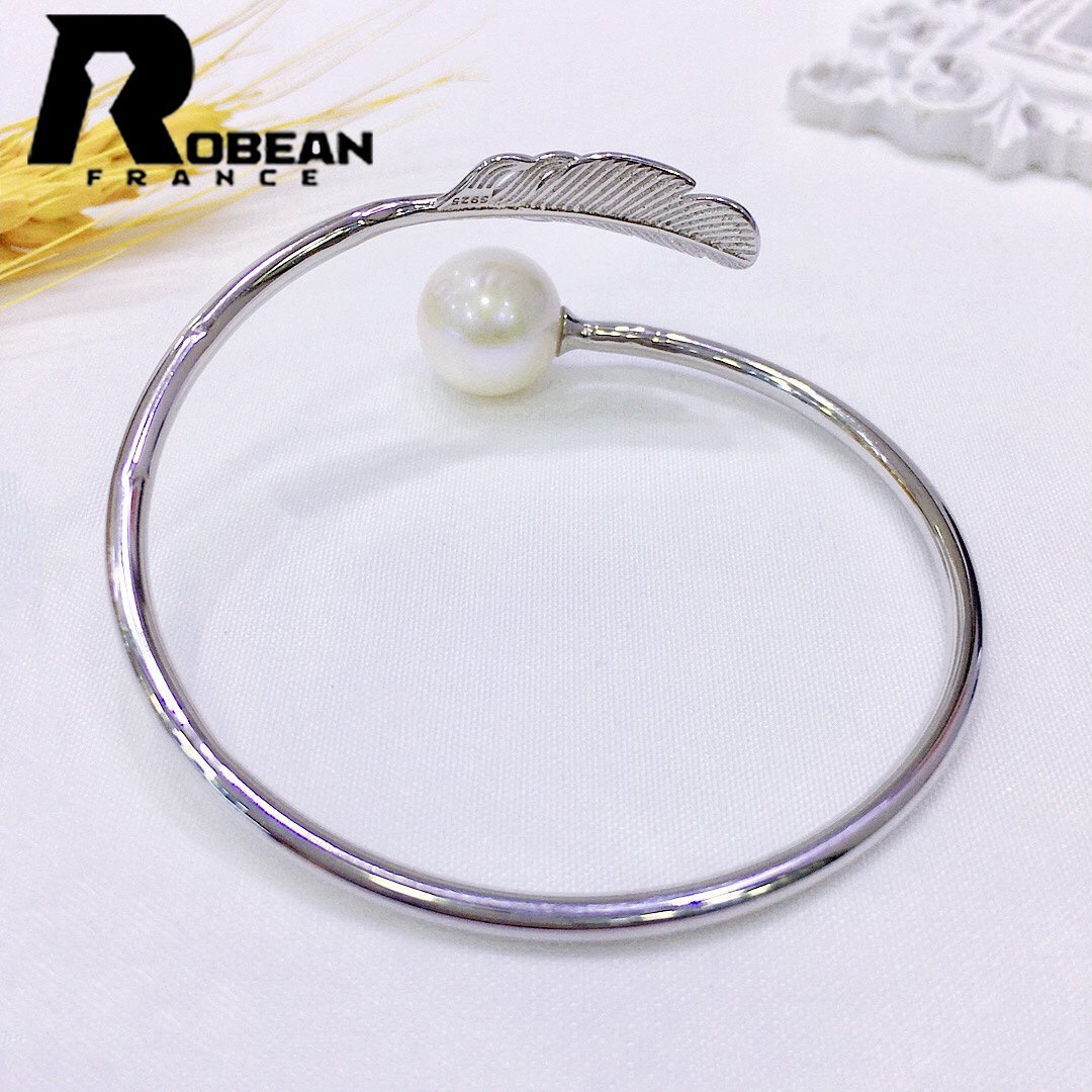 上品 EU製 定価9万円★ROBEAN・淡水真珠・ブレスレット★天然パール パワーストーン s925 アコヤ真珠 本真珠 オシャレ 11-12mm S0011257拍卖