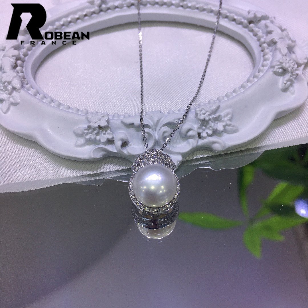 上品 EU製 定価6万円★ROBEAN・淡水真珠・ペンダント★天然パール パワーストーン s925 アコヤ真珠 本真珠 オシャレ 11.5-12mm P2012006拍卖