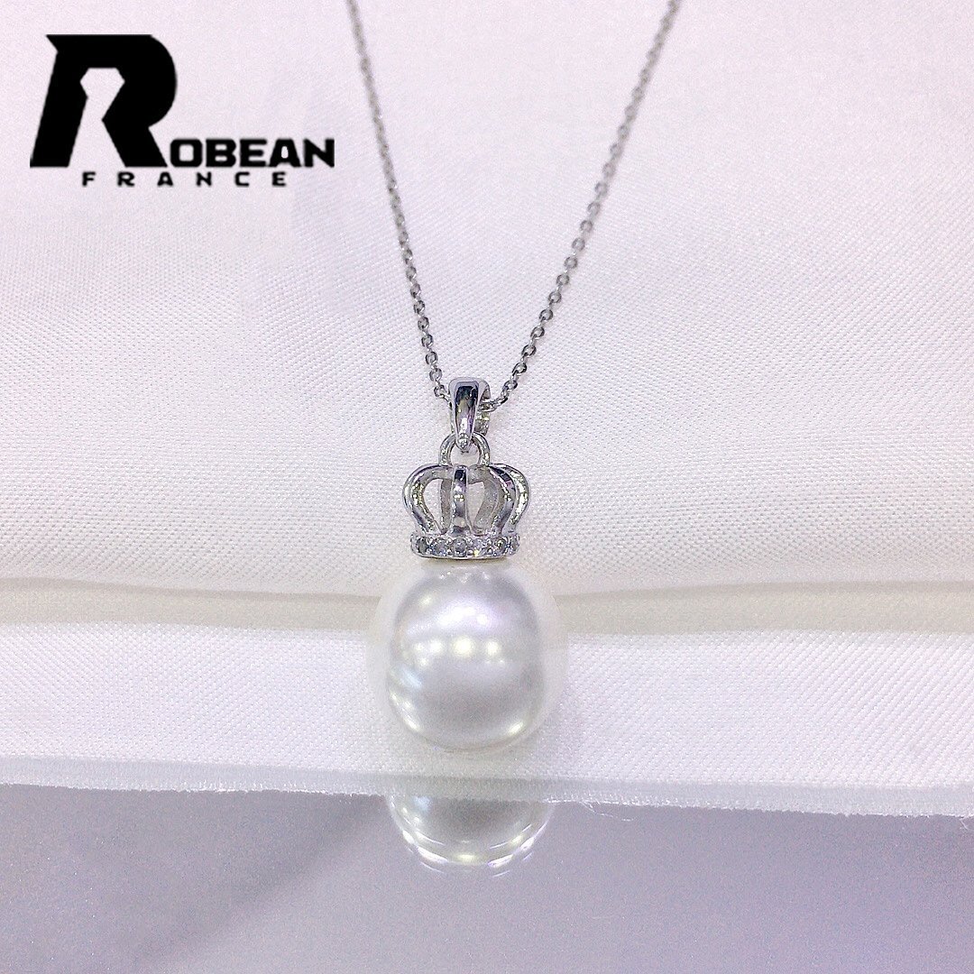 上品 EU製 定価6万円★ROBEAN・淡水真珠・ペンダント★天然パール パワーストーン s925 アコヤ真珠 本真珠 オシャレ 11-12mm SP11122048拍卖
