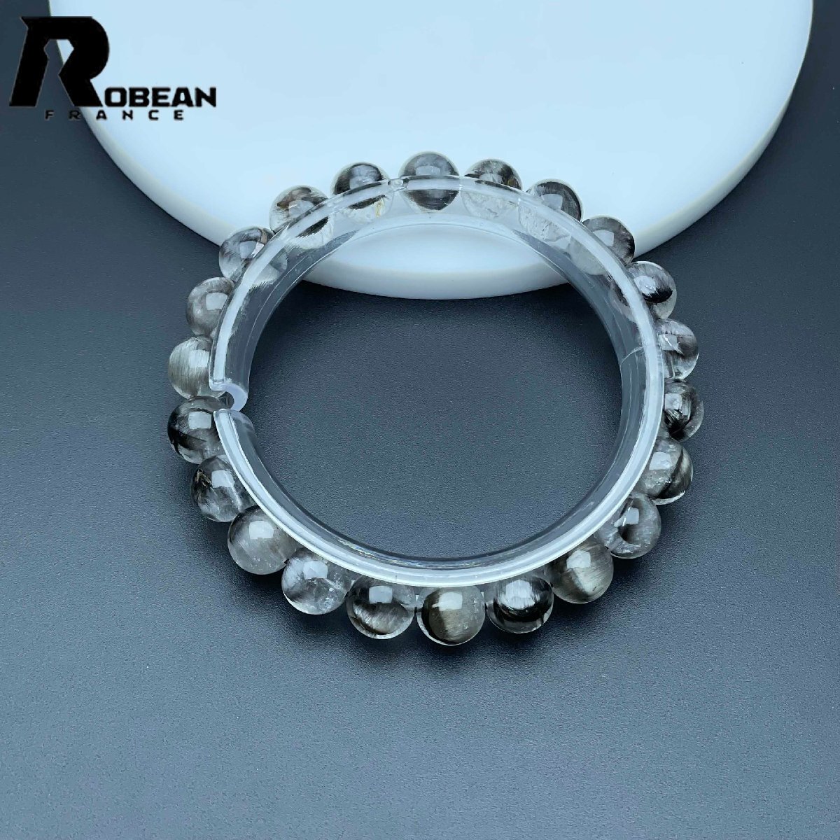 絶賛 EU製 定価34万円★ROBEAN・ブルッカイトインクォーツ★パワーストーン アクセサリー ブルッカイト 天然石 8.8-9.2mm M0521299拍卖