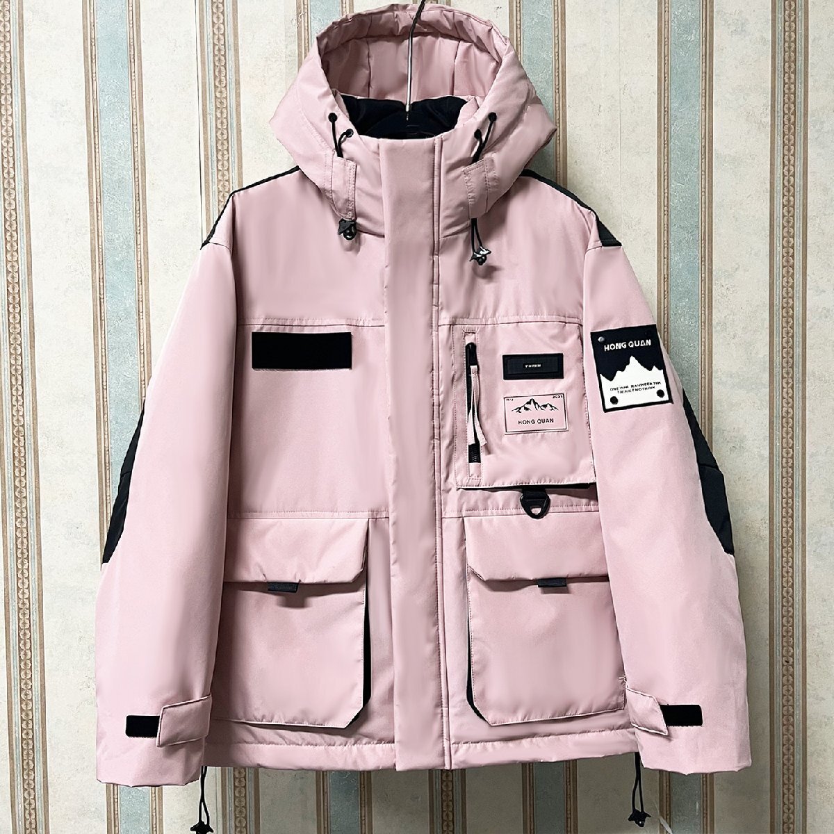 人気 定価10万 FRANKLIN MUSK・アメリカ・ニューヨーク発 ダウンジャケット 保温 防風 軽量 マウンテンパーカー アウトドア 真冬 サイズ2拍卖