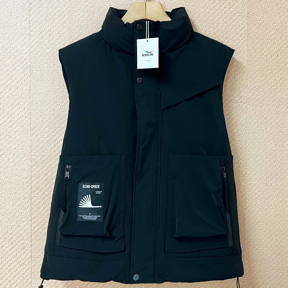 人気ヨーロッパ製※定価6万◆ブルガリア発※RISELIN ベスト 中綿入り 厚手 防風 暖かい ゆったり 無地 オシャレ アウター カジュアル XL/50拍卖