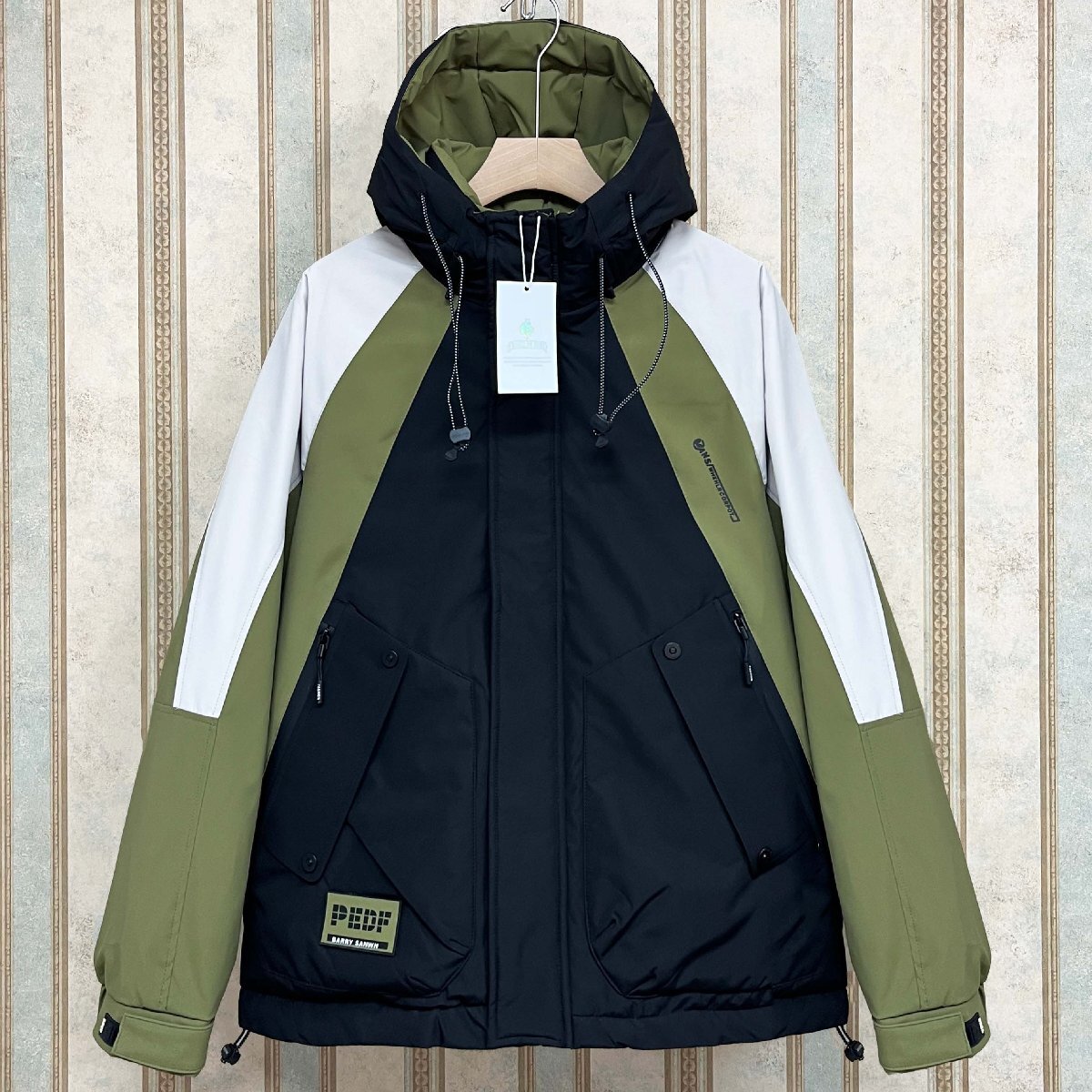 個性 定価10万 FRANKLIN MUSK・アメリカ・ニューヨーク発 ダウンジャケット 防風 保温 マウンテンパーカー アウター 山登り 冬服 サイズ4拍卖