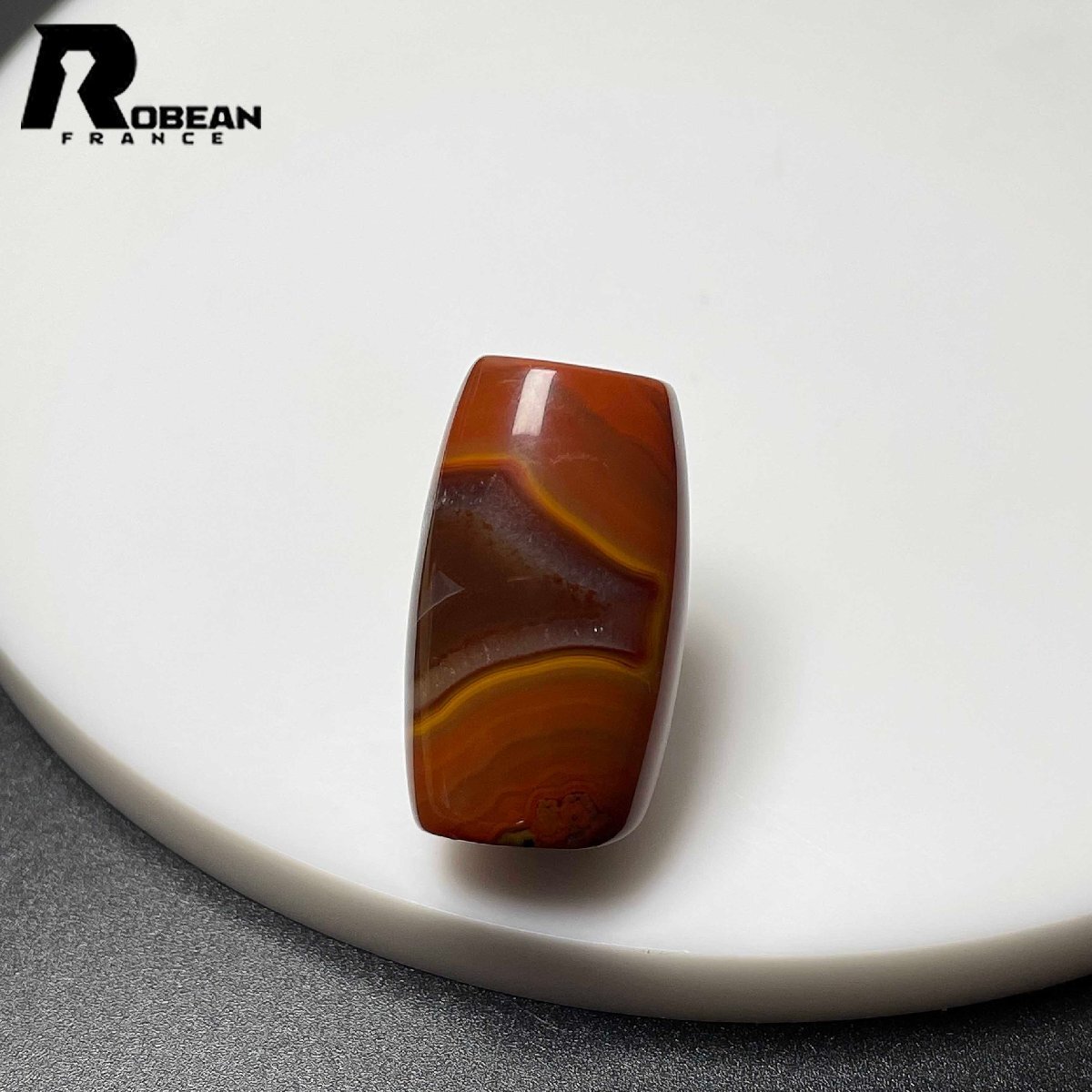 レア EU製 定価6万円★ROBEAN・チベット天珠★パワーストーン アクセサリー 天然石 金運 お守り プレゼント 約26.8*15.4*12mm M0102909拍卖