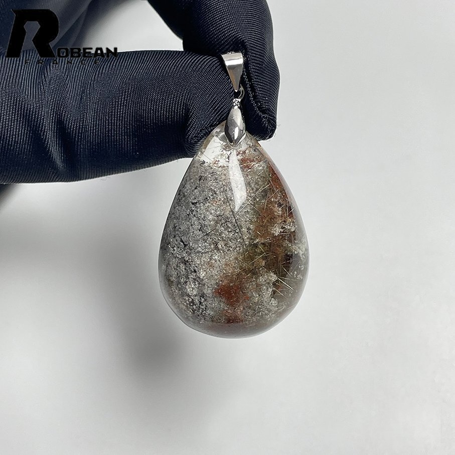 貴重 EU製 定価9万円★ROBEAN・グリーントルマリン★ペンダント パワーストーン 天然石 金運 浄化 綺麗 ギフト 35.4*24.5*11.6mm ML816537拍卖