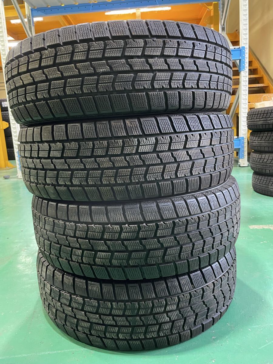 【1587】★バリ溝★17インチ★スタッドレス GOODYEAR ICENAVI 7 215/60R17 96Q 2021年製 9分山 冬用 中古タイヤ 4本セット拍卖