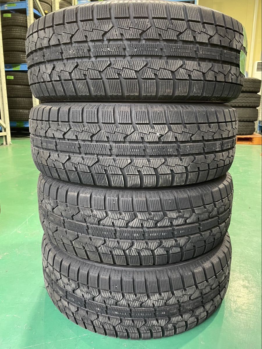 【1602】16インチ★スタッドレス TOYO OBSERVE GARIT GIZ 215/60R16 95Q 2020年製 9分山 冬用 中古タイヤ 4本セット拍卖