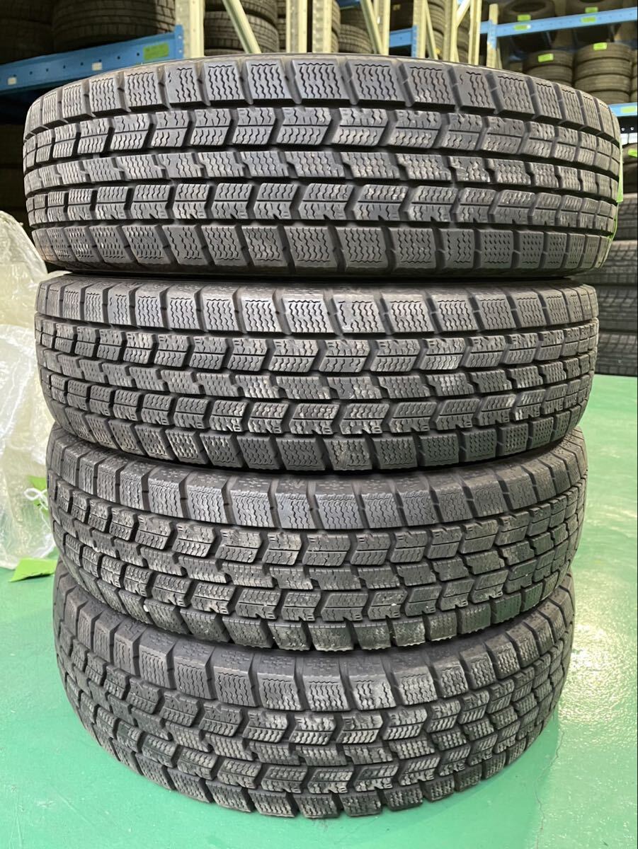 【1604】13インチ★スタッドレス GOODYEAR ICENAVI7 155/70R13 75Q 2021年製 9分山 冬用 中古タイヤ 4本セット拍卖