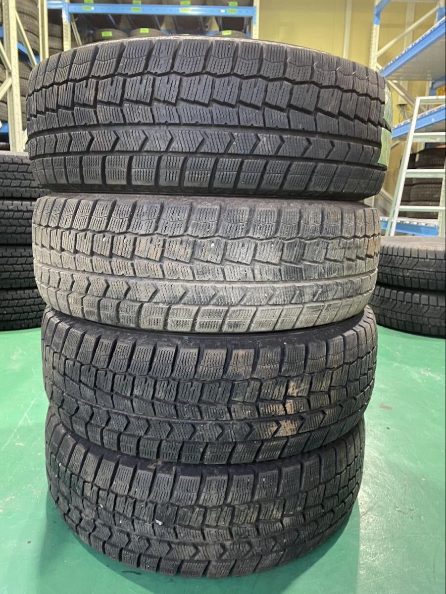 【1609】15インチ★スタッドレス DUNLOP WINTERMAXX WM02 195/65R15 91Q 2022年製 9分山 冬用 中古タイヤ 4本セット拍卖