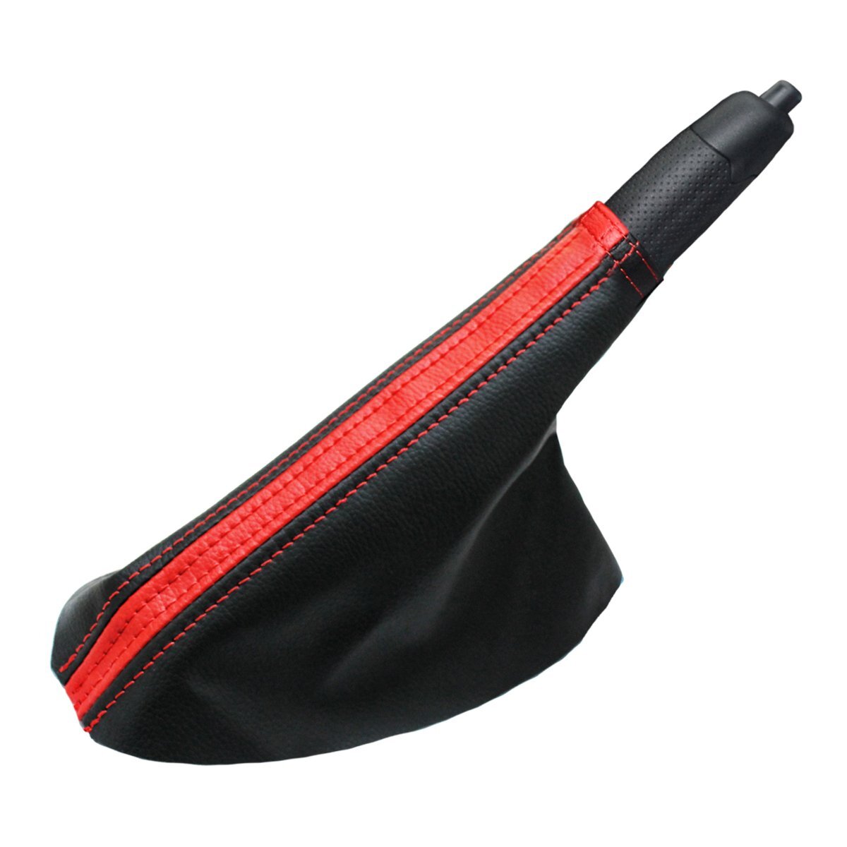 日産 ジューク YF15 ブレーキカバー シフトブーツ ドレスアップ カスタムパーツ サイドブレーキ グリップ カバー 2P構成 赤ラインデザイン拍卖