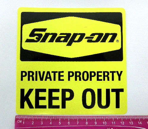 Snap-on (スナップオン) ステッカー キープアウト USA純正 並行輸入 新品未使用拍卖