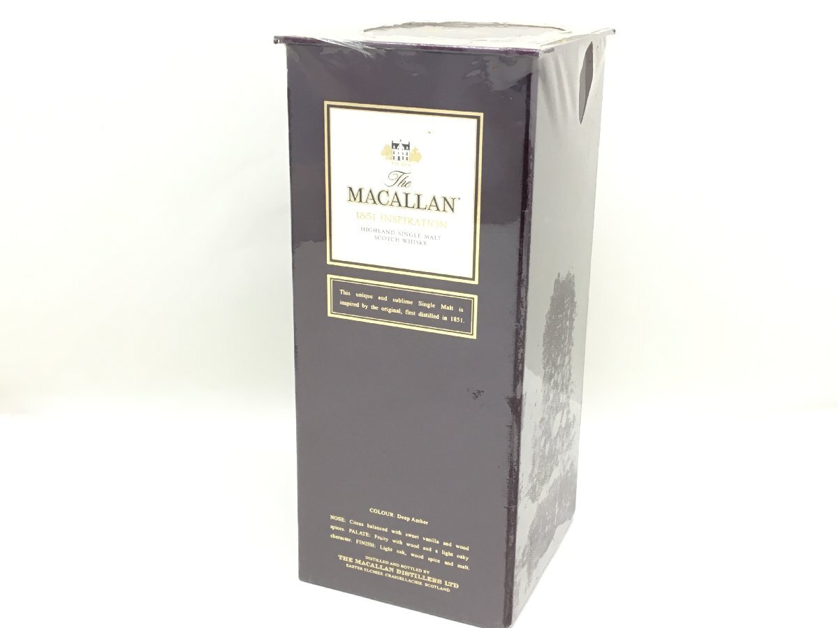 【※配送先が大阪府以外の方は落札出来ません】未開封 ザ マッカラン インスピレーション 700ml 41.3% シングルモルト 古酒【UC100013】★拍卖