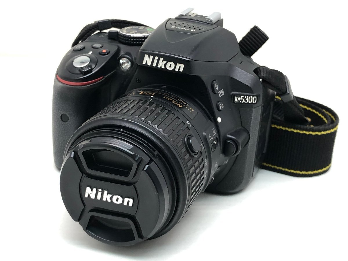 Nikon D5300 / AF-S 18-55mm 1:3.5-5.6 VR II デジタル一眼レフカメラ 簡易動作確認済み 中古【UW110363】●拍卖