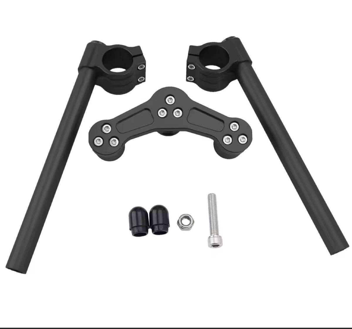 ズーマー セパレートハンドル セパハン ブラック ローダウン ロンホイ 太足 ブラック 汎用拍卖