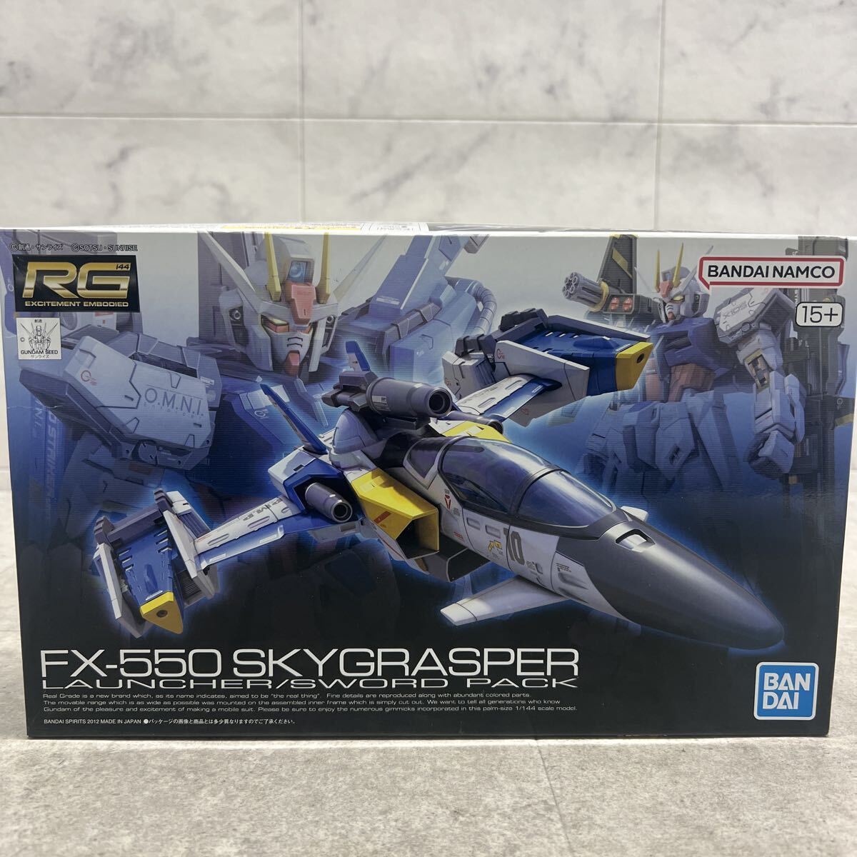 HO-251114-1040-H 未組立 RG FX-550 スカイグラスパー ランチャー ソードパック 機動戦士ガンダムSEED ガンプラ拍卖