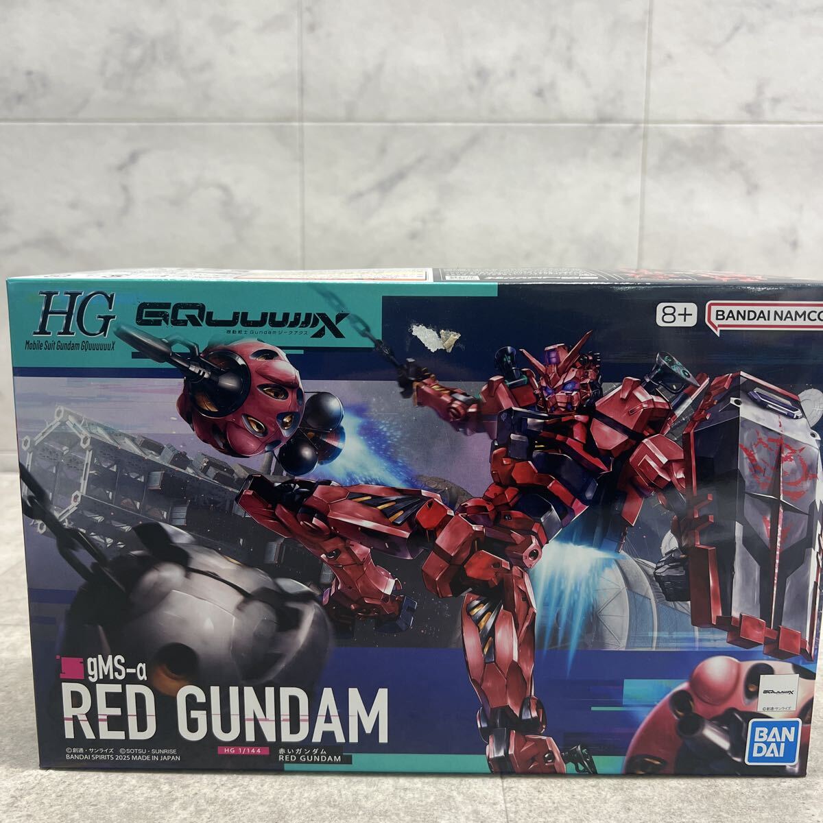 HO-251114-1009-H 未組立 HG 赤いガンダム 機動戦士Gundam GQuuuuuuX プラモデル バンダイ ジークアクス拍卖