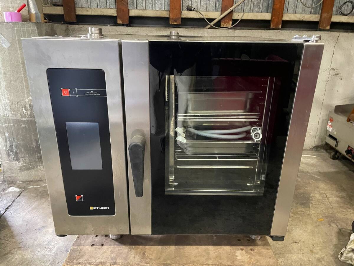 AA-122 業務用 レマコム スチコン RSCOS-6C 2013年 3Φ200V W900xD860xH845 スチームコンベクションオーブン 店舗用品 中古 厨房拍卖