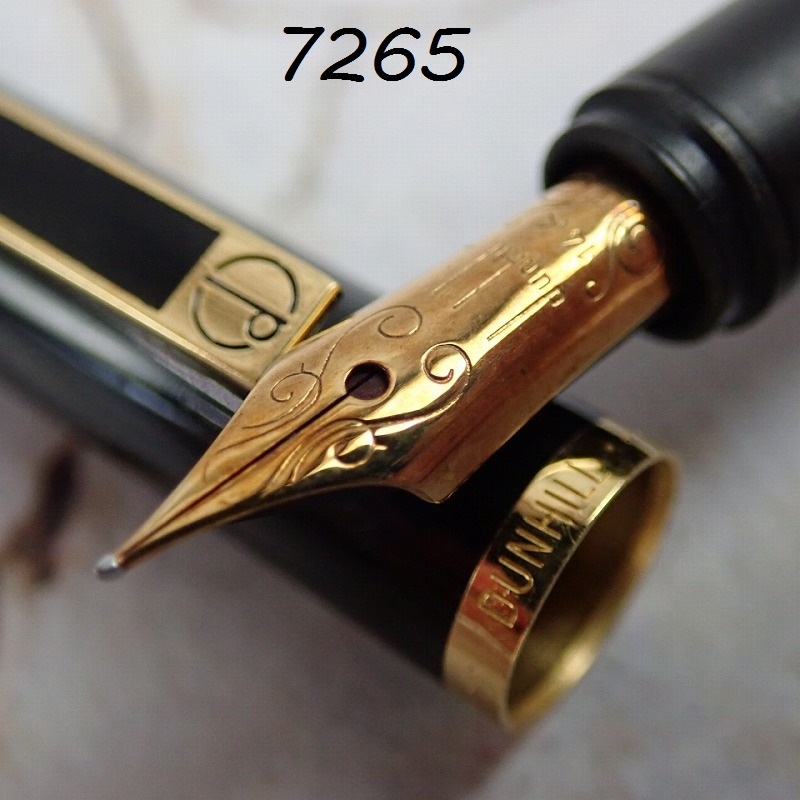 ■AC-7265 ダンヒル dunhill 万年筆 14K 20251127拍卖