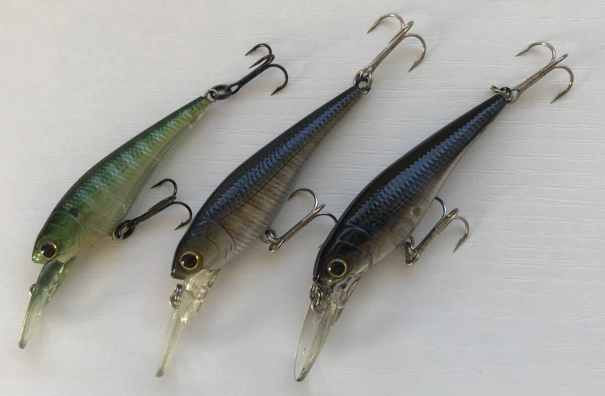 ラッキークラフト ベビーシャッド 50&60 3個セット拍卖