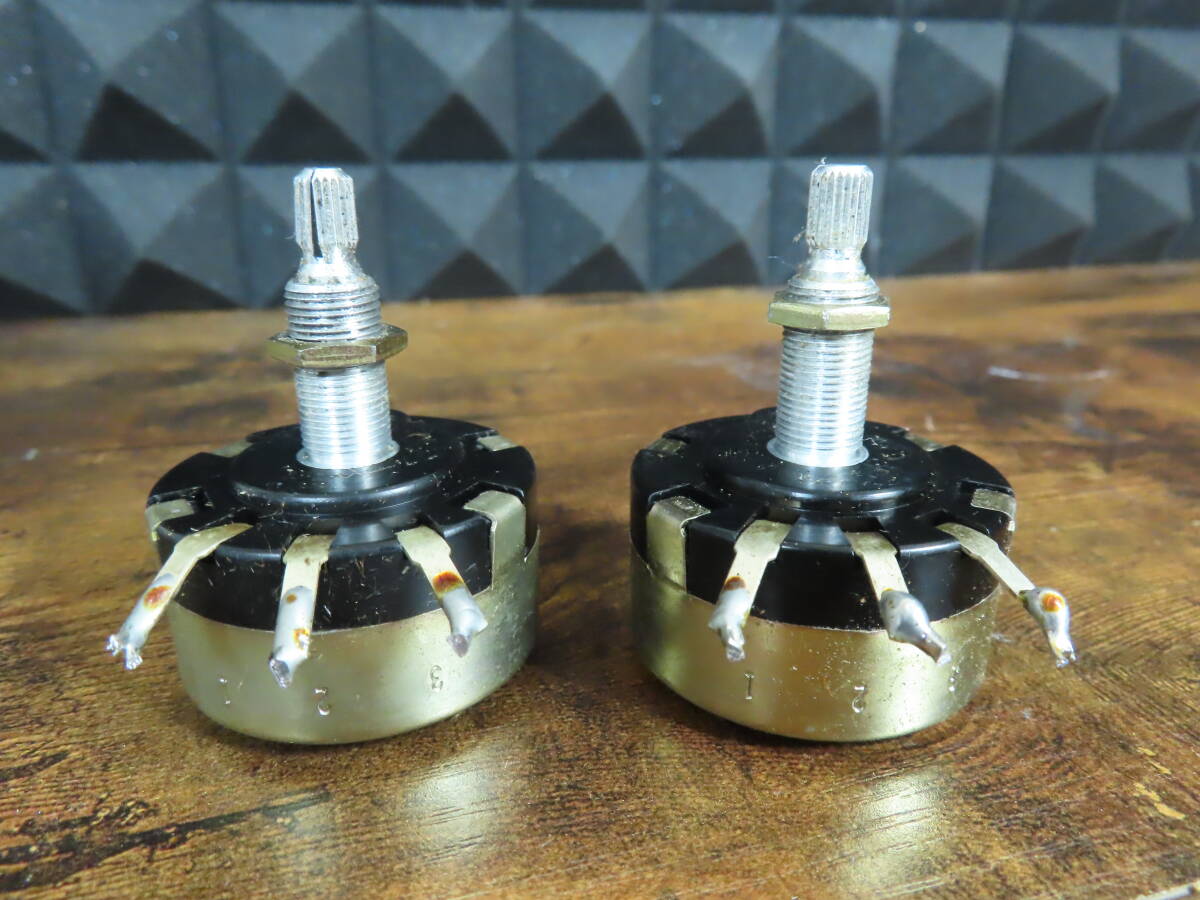 ALPS アッテネーター レベルコントール 8Ω 2個 No.639拍卖