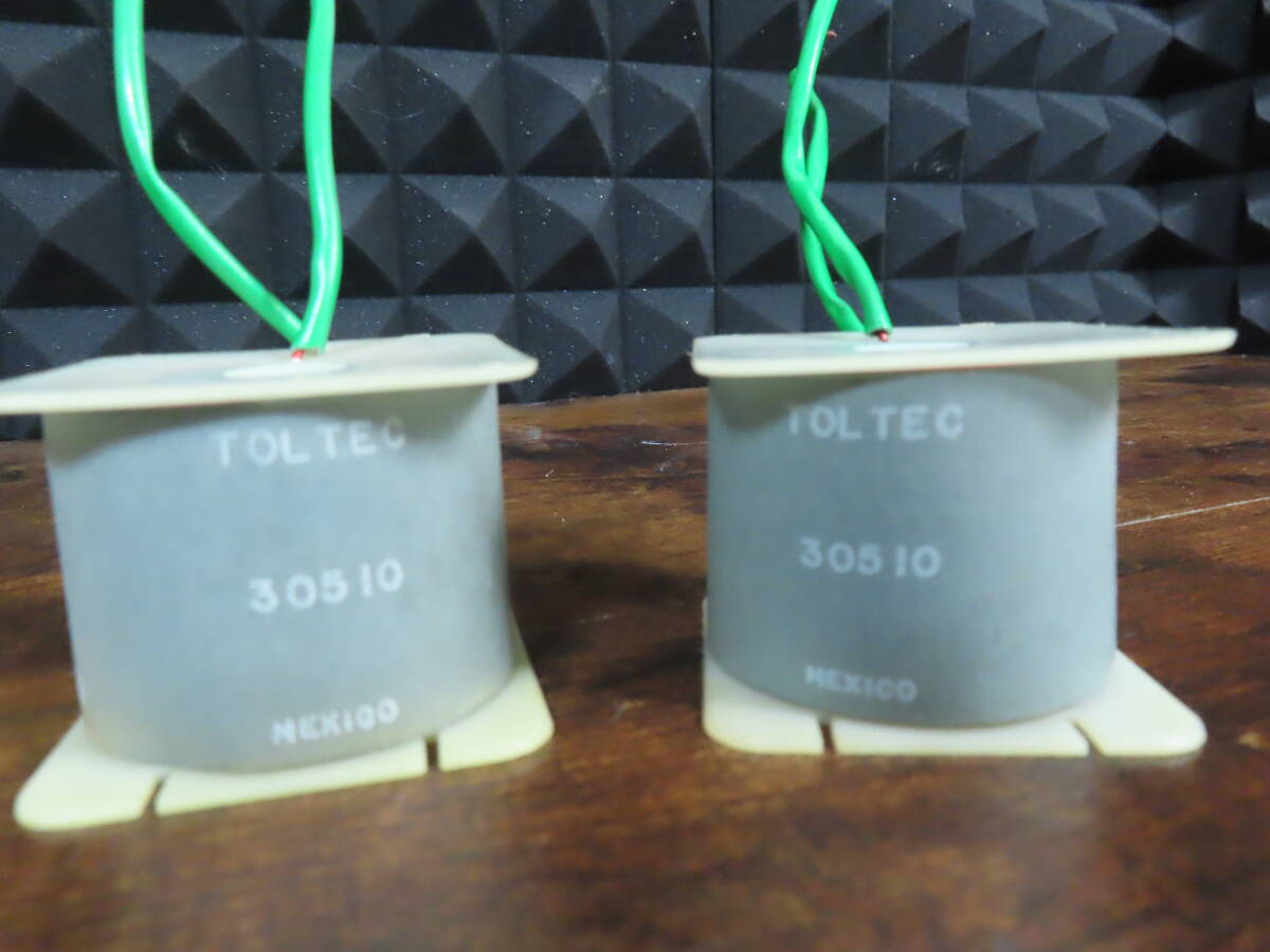 メキシコ産 TOLTEC スピーカーネットワーク 大型コイル 1.5mH 2個 No.645拍卖