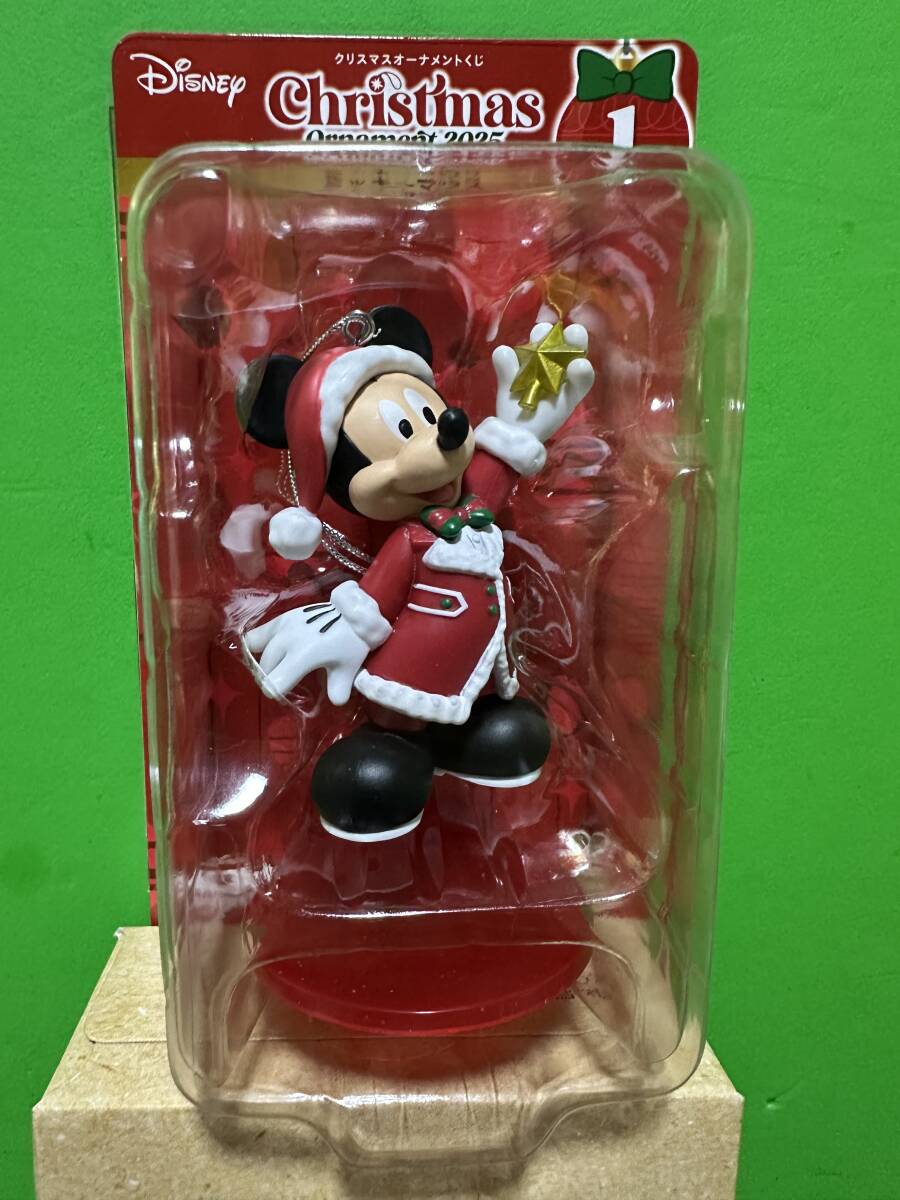 Happyくじ ディズニー クリスマスオーナメントくじ フィギュアオーナメント賞 ミッキーマウス拍卖