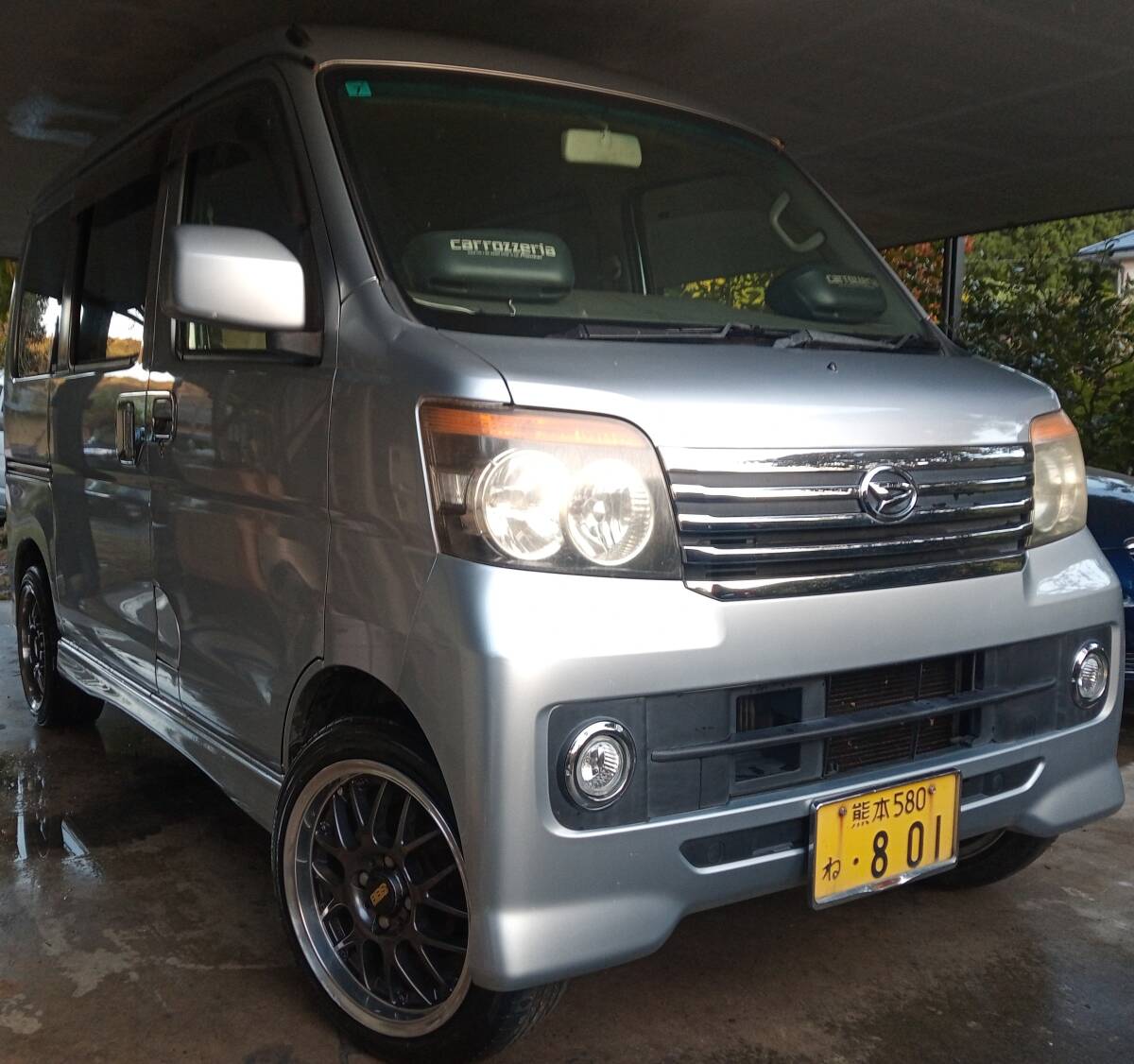 アトレー 車検8年7月30日 1円スタート 軽バン ハコバン 軽ワゴン 足に 即決BBS付き35万円コミコミ 熊本発 九州発拍卖