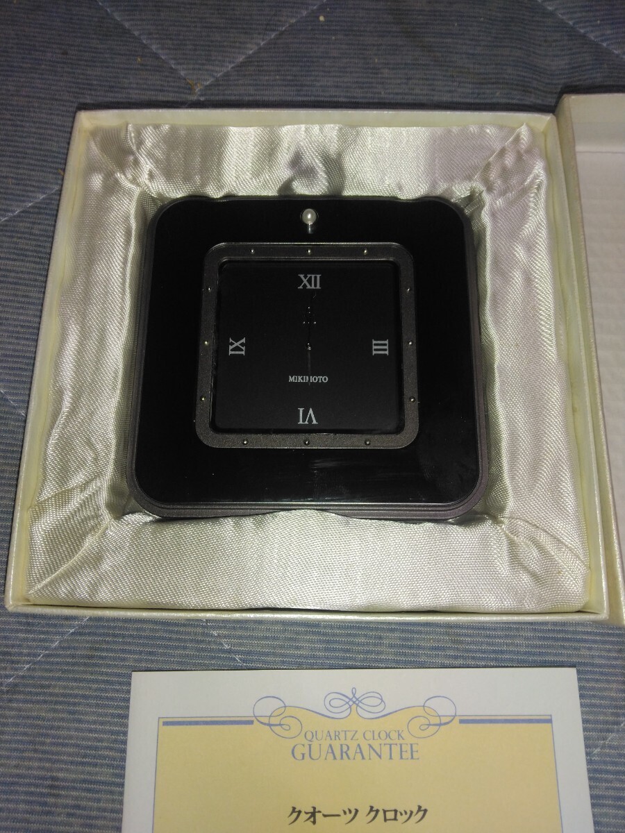 ミキモト 置き時計 動作未確認拍卖
