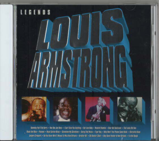 ★Louis Armstrong ルイ・アームストロング|LEGENDS|ライブ演奏アルバム|国内向け輸入盤|捧ぐるは愛のみ|DL-007|1993年拍卖