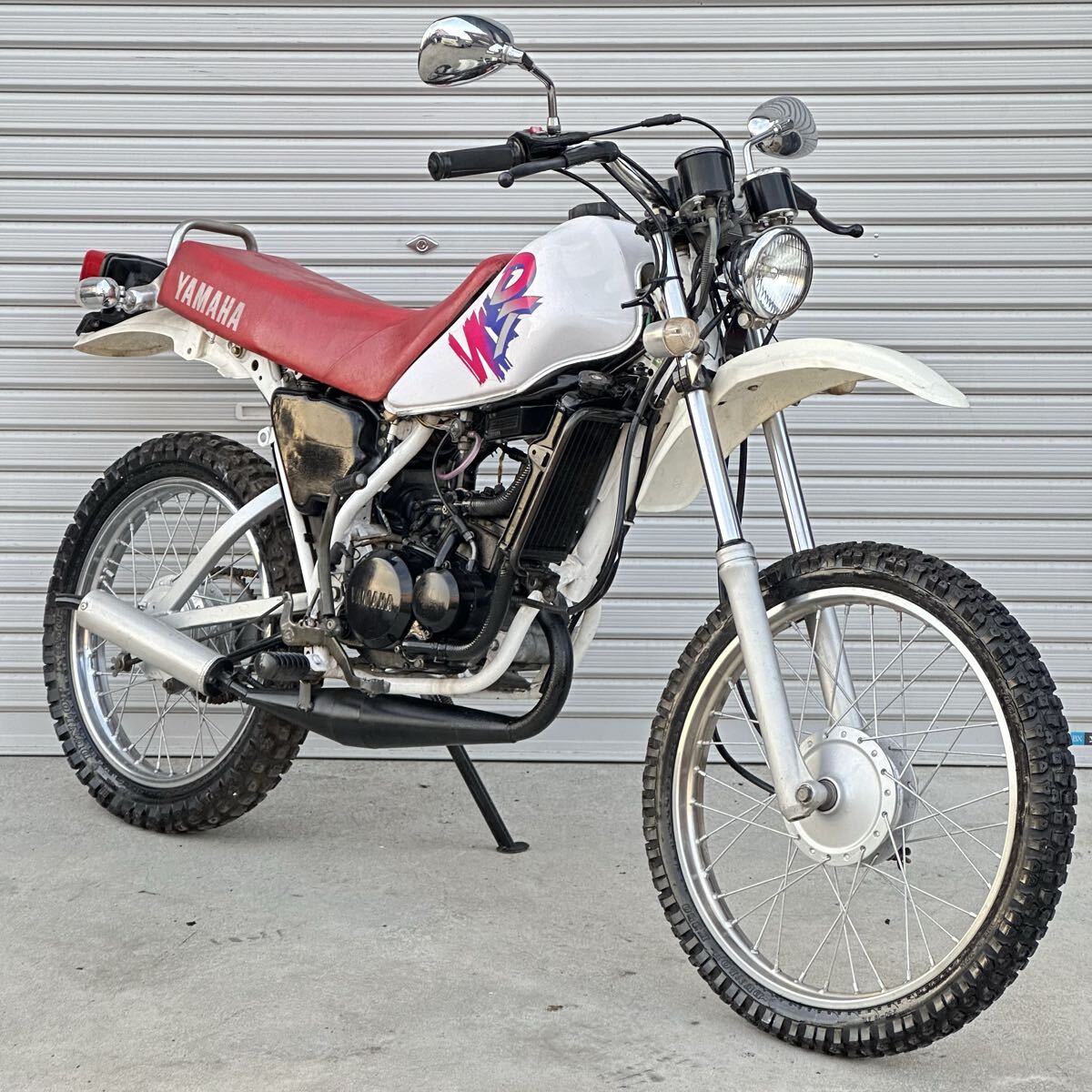 a茨城 実働 ヤマハ DT50 17W 絶版 2スト モトクロス 社外チャンバー 旧車 TS拍卖