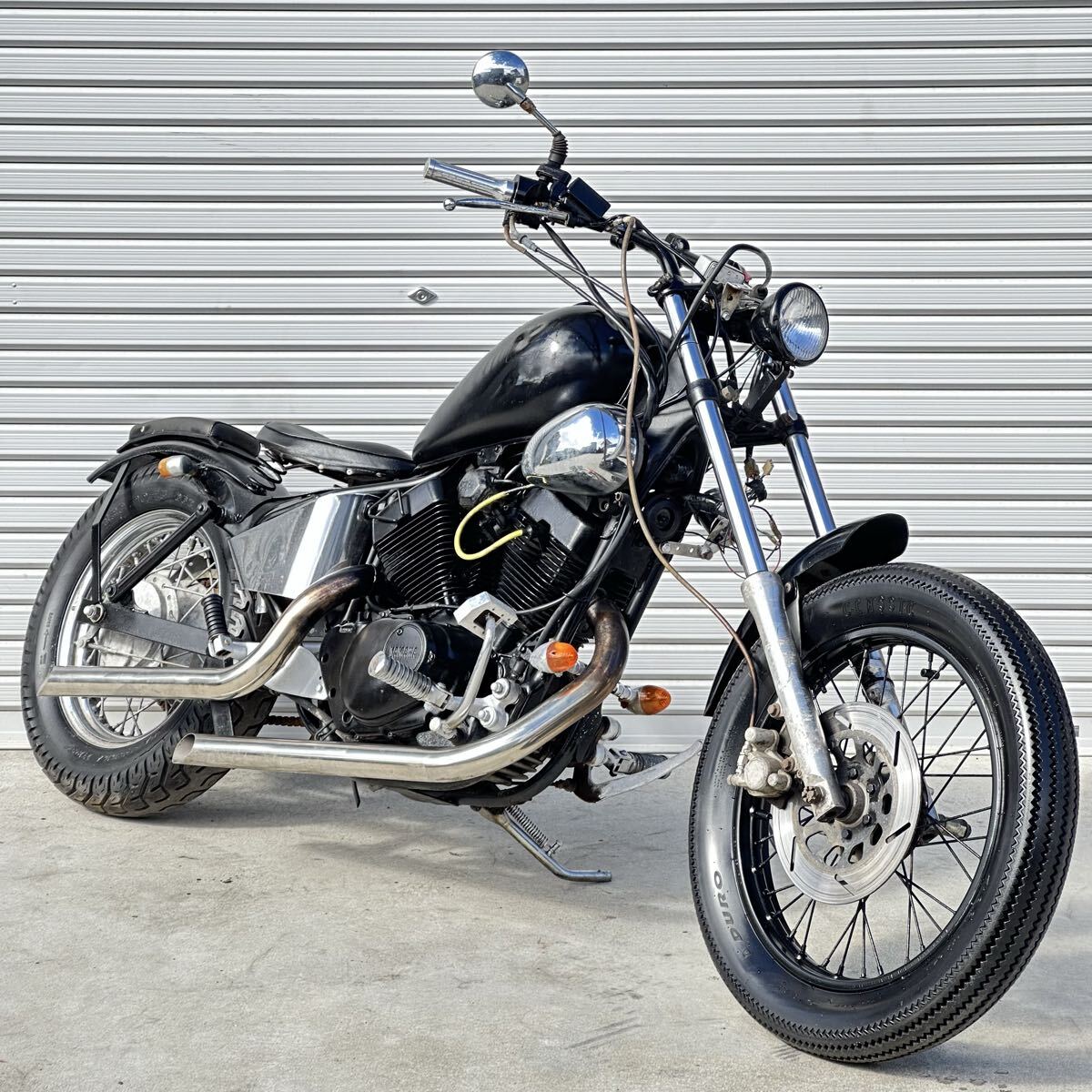 a茨城 ヤマハ ビラーゴ250 3DM 初爆確認済み レストアベース 部品取り アメリカン カスタム拍卖