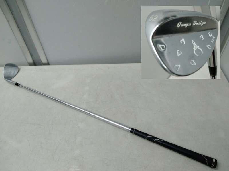 73 Gauge Design ゲージデザイン ウェッジ 52 52-8 ゴルフ クラブ 男性 右利き FLEX S N.S.PRO 950GH拍卖