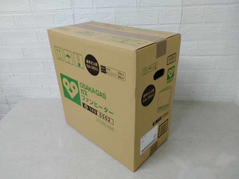 2 未使用品 OSAKA GAS 大阪ガス ガス ファンヒーター GFH-2400S N 140-5562 都市ガス用拍卖