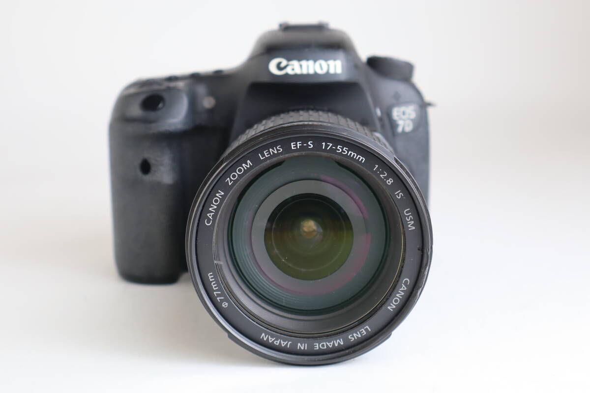 動作未確認 Canonキャノン EOS 7D Mark II EF-S 17-55mm F2.8 IS USM 15拍卖