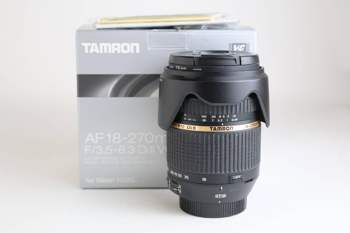 動作未確認 Tamron タムロン AF 18-270mm F/3.5-6.3 Di II VC MACRO Nikon 18拍卖