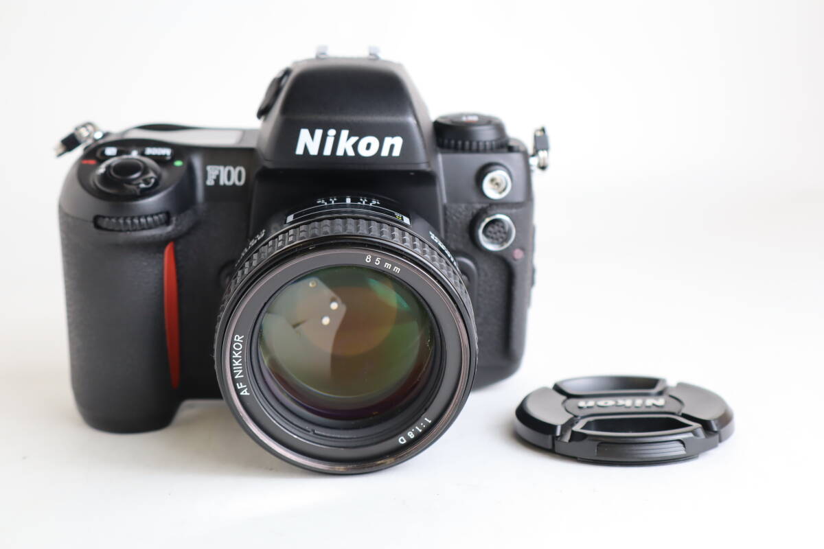 動作未確認 Nikon F100 AF NIKKOR 85mm F1.8 D 45拍卖