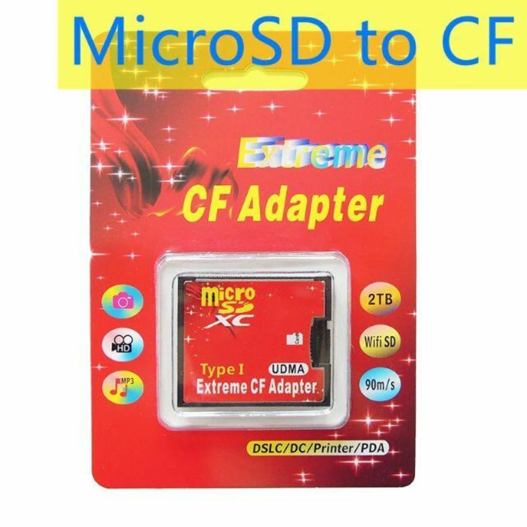 C003 CFカードアダプター MicroSD対応拍卖