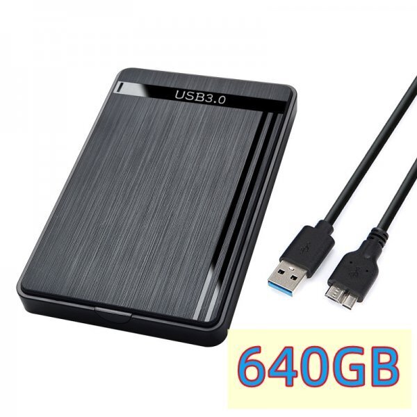 E057 640GB USB3.0 外付け HDD TV録画対応 4x拍卖