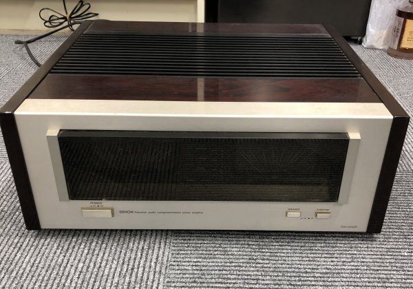 【1-23-06】通電OK DENON デノン POA-3000ZR ステレオ パワーアンプ オーディオ機器拍卖
