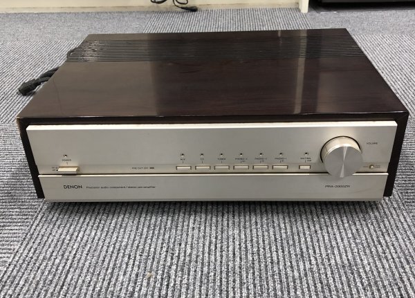 【1-23-04】通電OK DENON デノン PRA-2000ZR プリアンプ オーディオ機器拍卖