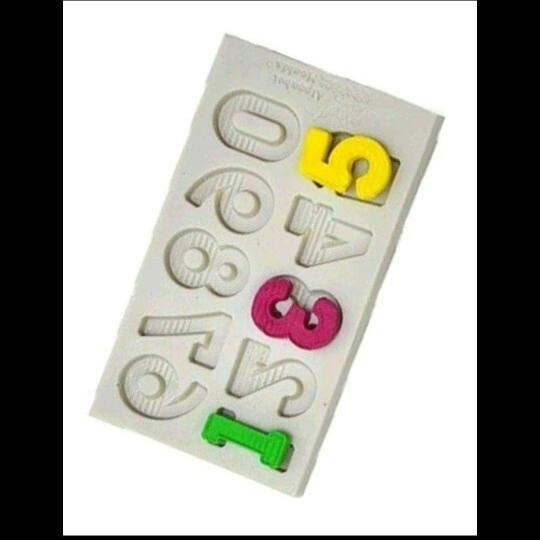 数字 型 シリコン モールド 粘土 レジン ハンドメイド ミニチュア ナンバー パーツ 素材拍卖