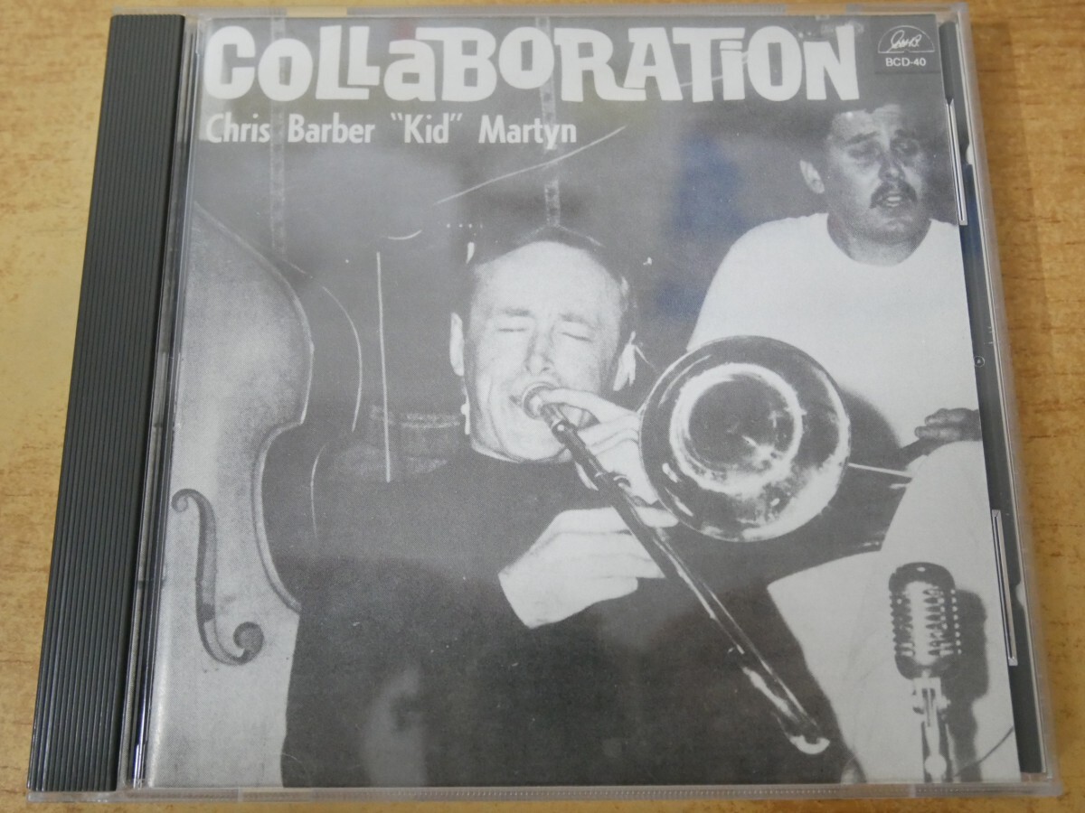 CDn-2208 クリス・バーバーCHRIS BARBER BARRY MARTYN / COLLABORATION拍卖